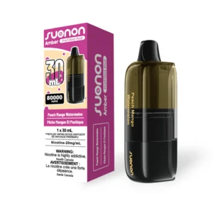 Peach Mango Watermelon Suonon Amber 80K Disposable Vape Pods
